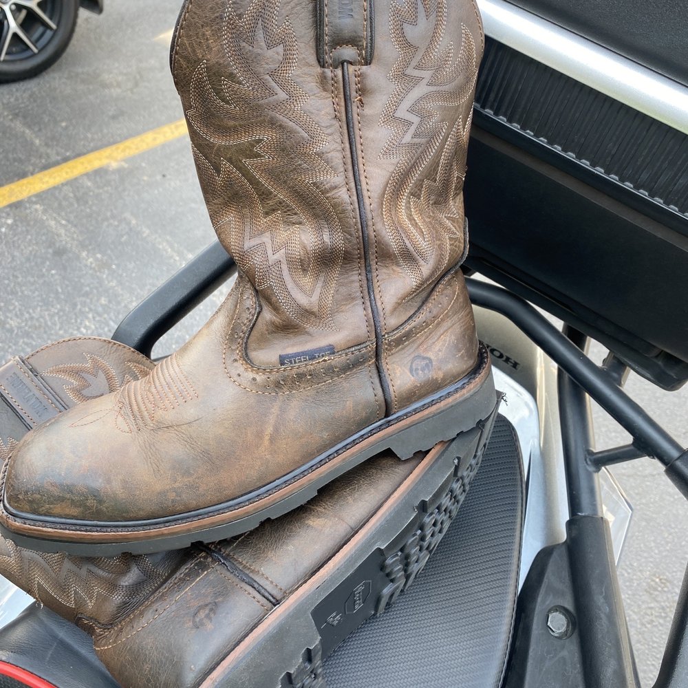 Houston Shoe Hospital - New soles and cleaning of work boots. - Shoe Repair Near Me - Spring, Texas Houston Shoe Hospital - New soles and cleaning of work boots. - Shoe Repair Near Me - Spring, Texas