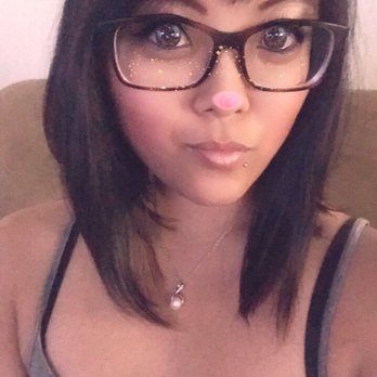 TK Salon - A-line medium bob...my hair was an old blonde ombré, drying and about the length of my lower back - Hair Stylists Near Me - Tarzana, California