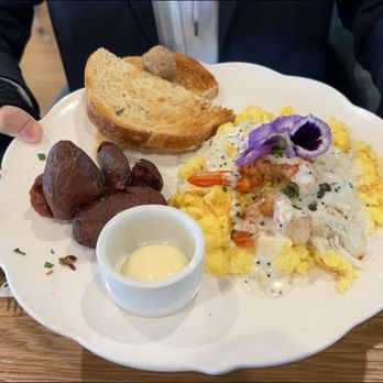 The Royale - Crustacean Scrambled Eggs - Breakfast & Brunch Near Me - Pleasant Hill, California