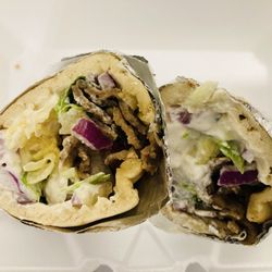 Basil pizza - Gyro Wrap