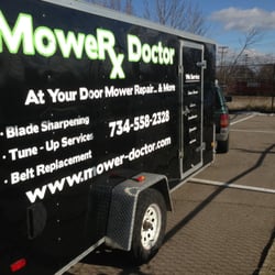 Mower Doctor - Our mobile trailer