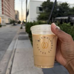 Blendin Coffee Club - Houston - Iced latte