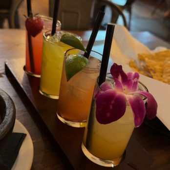 Casa Monarca Mexican Cantina - Margarita flight - Mexican Near Me - Bryan, Texas