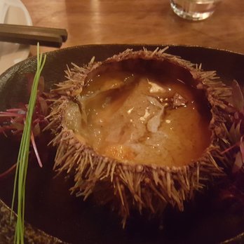 Salt + Charcoal - Sea Urchin. Very Flavorful! - Japanese Near Me - Brooklyn, New York