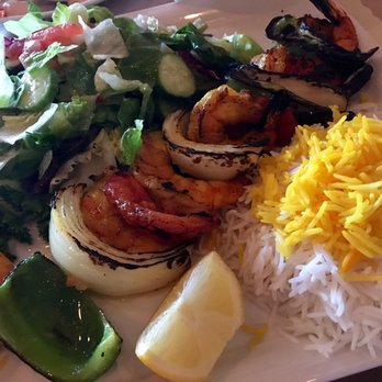 Darya Restaurant - Jumbo shrimp kabob - Persian/Iranian Near Me - Orange, California
