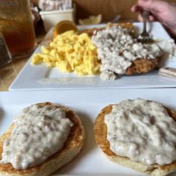 Pete's Egg Nest - Chicken Fried Steak and Eggs Breakfast, $13.95 - Breakfast & Brunch Near Me - Seattle, Washington Pete's Egg Nest - Chicken Fried Steak and Eggs Breakfast, $13.95 - Breakfast & Brunch Near Me - Seattle, Washington