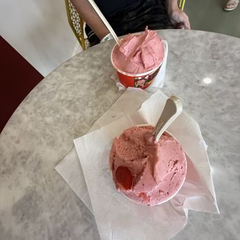 Zagara Gelato - Fantastic Strawberry Gelato. We could've shared one we ended up taking them both home. - Gelato Near Me - St. Petersburg, Florida Zagara Gelato - Fantastic Strawberry Gelato. We could've shared one we ended up taking them both home. - Gelato Near Me - St. Petersburg, Florida