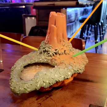 Dead Man’s Isle - A volcano bowl - Cocktail Bars Near Me - Astoria, Oregon
