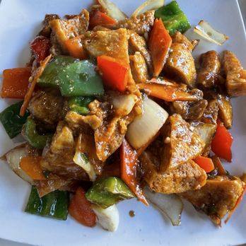 Hongyuan Kebab - Freud tofu with vegetables - Asian Fusion Near Me - San Diego, California Hongyuan Kebab - Freud tofu with vegetables - Asian Fusion Near Me - San Diego, California