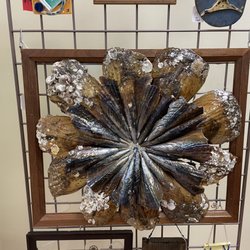 Some displayed art