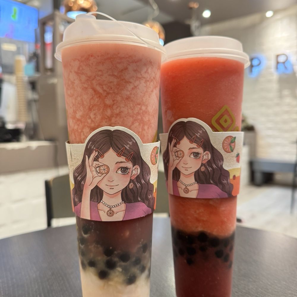 Prolece Tea - Strawberry bliss - Bubble Tea Near Me - Pasadena, California
