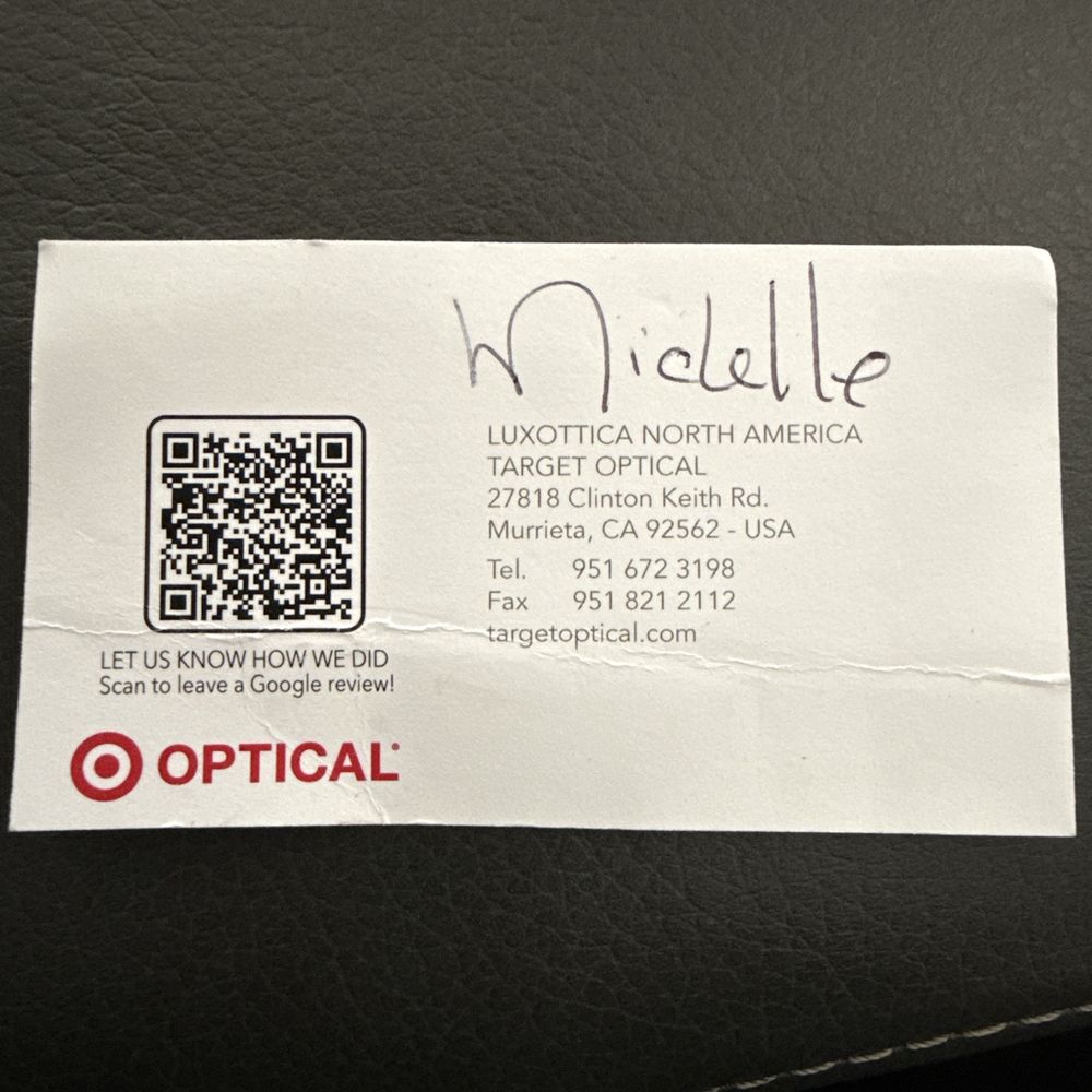 Target Optical - Person in the optical place inside target - Eyewear & Opticians Near Me - Murrieta, California