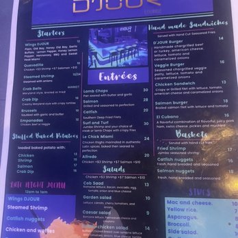D’Jour Lounge - Menu - Lounges Near Me - Parkville, Maryland D’Jour Lounge - Menu - Lounges Near Me - Parkville, Maryland