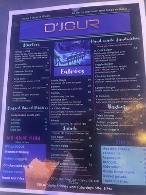 Menu photo 3 D’Jour Lounge Parkville, MD Menu photo 3 D’Jour Lounge Parkville, MD