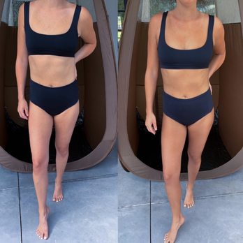 Tanned by Krissy - Before and after - Spray Tanning Near Me Tanned by Krissy - Before and after - Spray Tanning Near Me