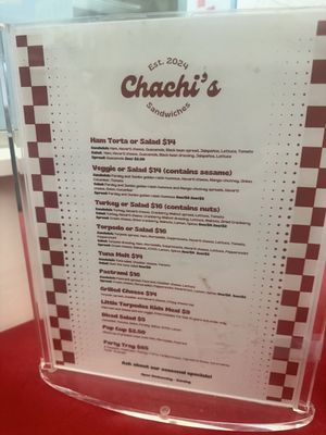 Menu photo 3 Chachi’s San Pedro, CA