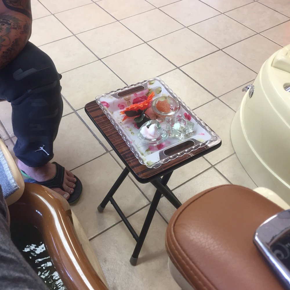 Pomegranate Pedicure! Pomegranate Pedicure!