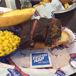 Bandana's Bar-B-Q - Lebanon - Rib sandwich was very good