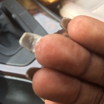 Classy Nails & Spa - Shotty work. Shouldn't have paid. - Nail Salons Near Me - Pomona, California
