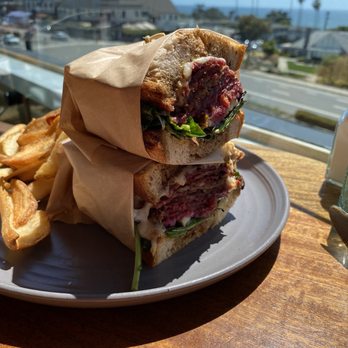 Monarch Ocean Pub - Pastrami sandwich w/fries! Amazing! - Gastropubs Near Me - Del Mar, California