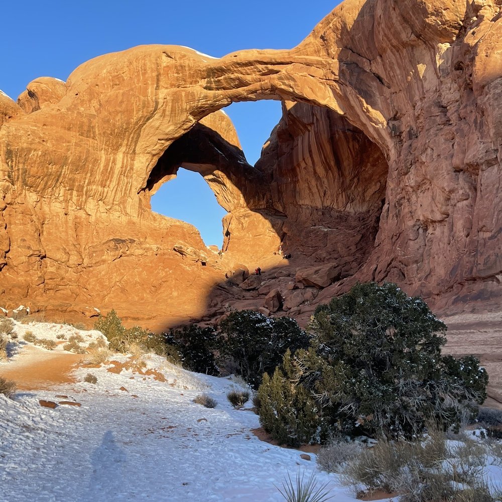 Double Arch - Approaching Double Arch - 01.01.2021 - Hiking Near Me - Utah, Utah