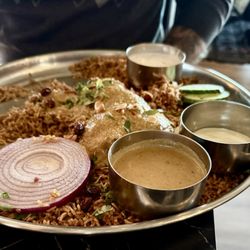 Swagath - Bindi with tandoori chicken