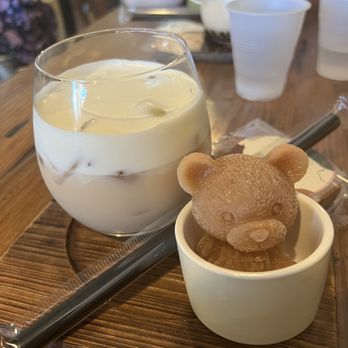 Hide Out Cafe - Boba Bear set - Cafes Near Me - Rowland Heights, California
