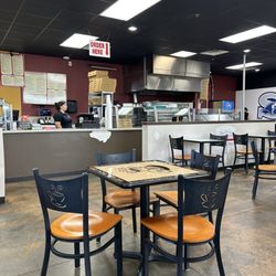 Village Pizza - Front counter