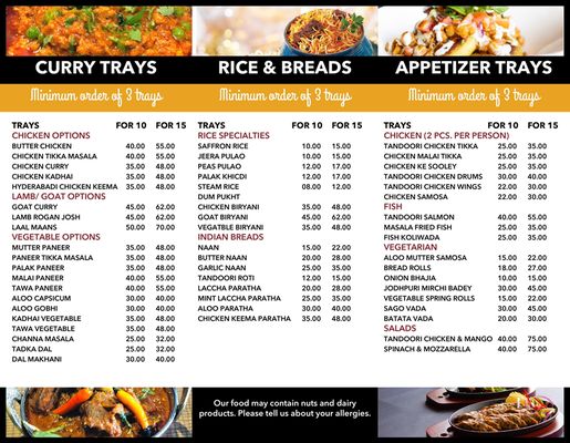Menu photo 3 Krave Indian Vaughan, ON