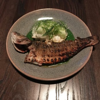Garrison - WHOLE GRILLED BRANZINO - New American Near Me - Austin, Texas