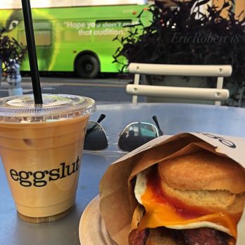 Eggslut - Bacon, Egg & Cheese, upgrade Buttermilk Biscuit & Cold Brew Coffee... - Breakfast & Brunch Near Me - Los Angeles, California Eggslut - Bacon, Egg & Cheese, upgrade Buttermilk Biscuit & Cold Brew Coffee... - Breakfast & Brunch Near Me - Los Angeles, California