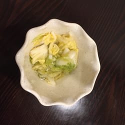 China Restaurant - Napa cabbage Amuse Bouche!