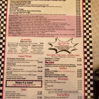 Sax's Joint - The menu. The Sax's on the Boulevard drink was so good - Breakfast & Brunch Near Me - Petaluma, California Sax's Joint - The menu. The Sax's on the Boulevard drink was so good - Breakfast & Brunch Near Me - Petaluma, California