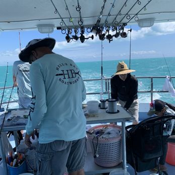 Cora Beth Fishing - Getting us ready to catch fish! - Fishing Near Me - Key West, Florida Cora Beth Fishing - Getting us ready to catch fish! - Fishing Near Me - Key West, Florida