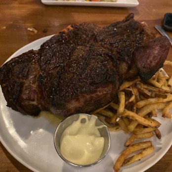 Valentina - Dinosaur 28 oz T-Bone - Seafood Near Me - Encinitas, California Valentina - Dinosaur 28 oz T-Bone - Seafood Near Me - Encinitas, California
