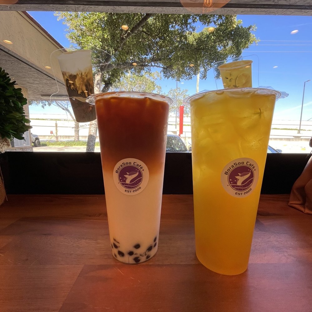 BoraSoo Cafe - Thai tea and Mango Boba - Bubble Tea Near Me - Davie, Florida