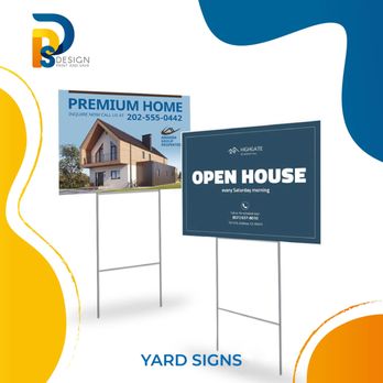 Design, Print and Save - Yard Signs For Your Business - Graphic Design Near Me - Indianapolis, Indiana