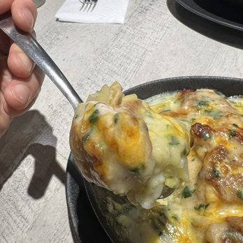 The Point Eatery - Baked Chicken Fillet in Spinach Cream Sauce with Cheese - Asian Fusion Near Me - Richmond Hill, Ontario