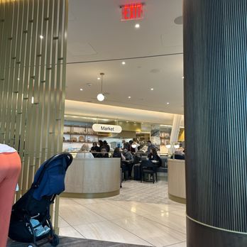 Delta One Lounge - Relaxing in the Delta One Lounge before our flight to Scotland. - Airport Lounges Near Me - Queens, New York