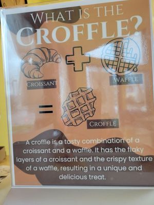 Menu photo 1 Croffle Craze Cafe Redding, CA