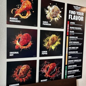 Wingstop - Flavor menu - Chicken Wings Near Me - Granbury, Texas