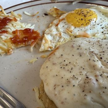Just Breakfast - Country fried steak eggs and hash browns came out perfect crispy and delicious. - Breakfast & Brunch Near Me - San Jose, California Just Breakfast - Country fried steak eggs and hash browns came out perfect crispy and delicious. - Breakfast & Brunch Near Me - San Jose, California