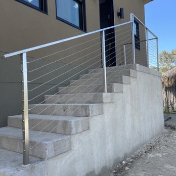 MP Iron Work - Stainless steel stair railing - Metal Fabricators Near Me MP Iron Work - Stainless steel stair railing - Metal Fabricators Near Me