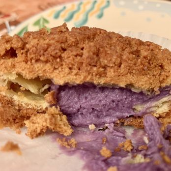 CA Bakehouse - Ube Choux like a mini Chinese Pineapple bun, but smaller. - Bakeries Near Me - San Jose, California CA Bakehouse - Ube Choux like a mini Chinese Pineapple bun, but smaller. - Bakeries Near Me - San Jose, California