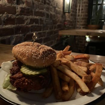 Father Knows Best - Butter milk chicken sandwich - Bars Near Me - Brooklyn, New York