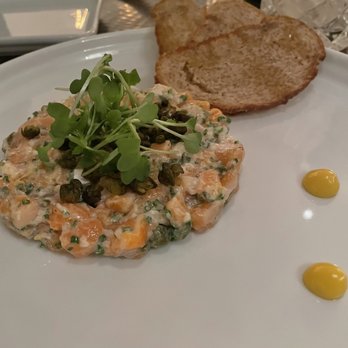 Intermezzo By Wine Cask - Salmon tartare special - New American Near Me - Santa Barbara, California