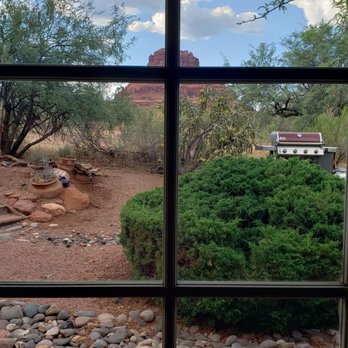Cozy Cactus - View from my room - Hotels Near Me - Sedona, Arizona Cozy Cactus - View from my room - Hotels Near Me - Sedona, Arizona
