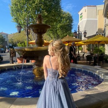 Blo Out Lounge - Prom partial Updo - Makeup Artists Near Me - Valencia, California Blo Out Lounge - Prom partial Updo - Makeup Artists Near Me - Valencia, California