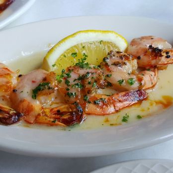Emilio's Tapas - Gambas a La Plancha $9.95 grilled shrimp served with lemon garlic butter - Spanish Near Me - Hillside, Illinois