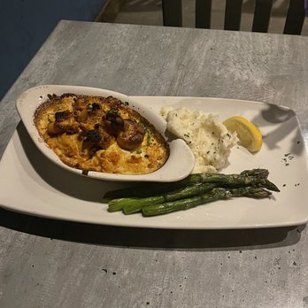 Becks - Off menu item. Casserole fish, scallop and shrimp. They all taste fresh and amazing - Seafood Near Me - Augusta, Georgia